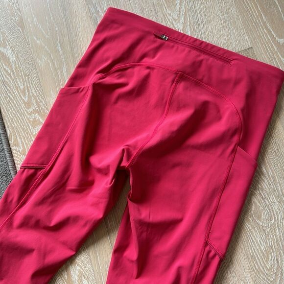 lululemon Speed Up Tights Luxtreme 28" Fuchsia Pink Sz6 - Picture 4 of 13